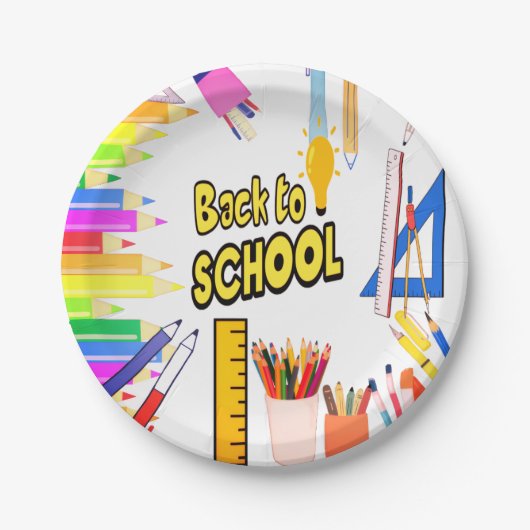 Terug naar school Bord voor kinderen (Voorkant)