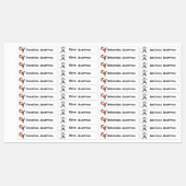 Terug naar School Boys Leuke Ninja Kinder naam Labels (Vel)