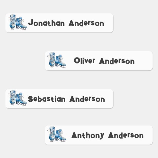 Terug naar School Boys Schaatsen, Hockey Kinder na Labels (Groep)