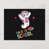 Terug naar school briefkaart (Voorkant)