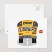 Terug naar School Briefkaart (Voorkant / Achterkant)