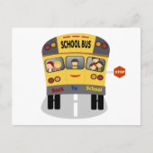 Terug naar School Briefkaart (Voorkant)