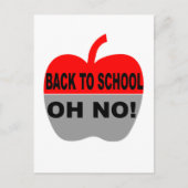 Terug naar school briefkaart (Voorkant)