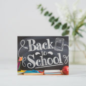 Terug naar school Briefkaart (Staand voorkant)