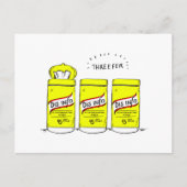 Terug naar School Briefkaart (Voorkant)