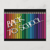 Terug naar school briefkaart (Voorkant)