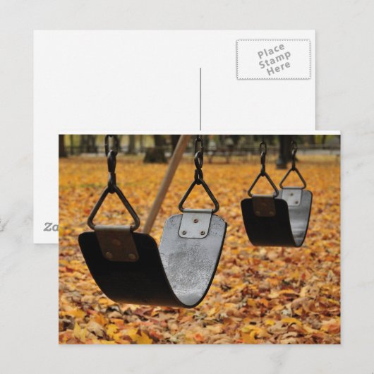 Terug naar school briefkaart (Voorkant / Achterkant)