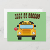 TERUG NAAR SCHOOL BRIEFKAART (Voorkant / Achterkant)