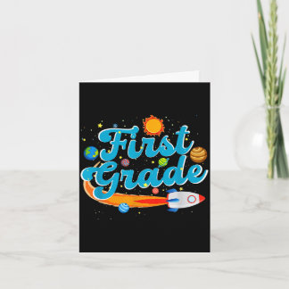 Terug naar school buitenruimte leraar eerste klas kaart