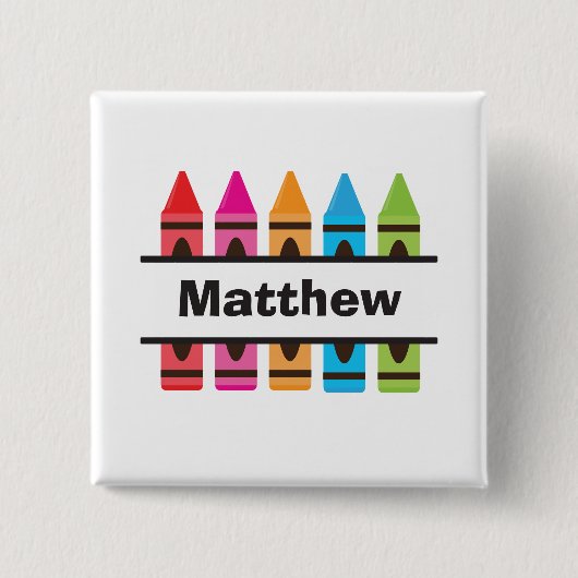 Terug naar School Button (Voorkant)