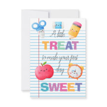 Terug naar school cadeau Label printable