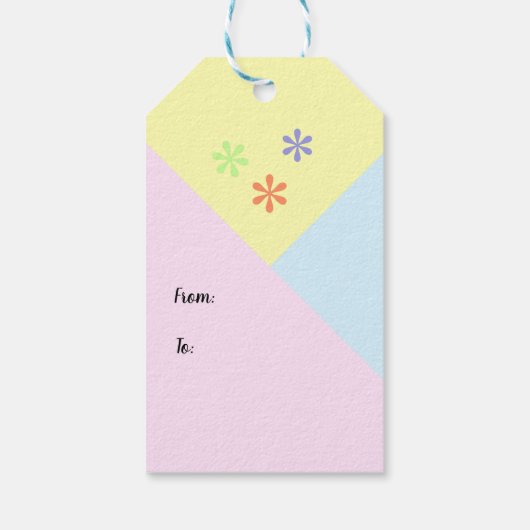 Terug naar school cadeaulabel (Achterkant)