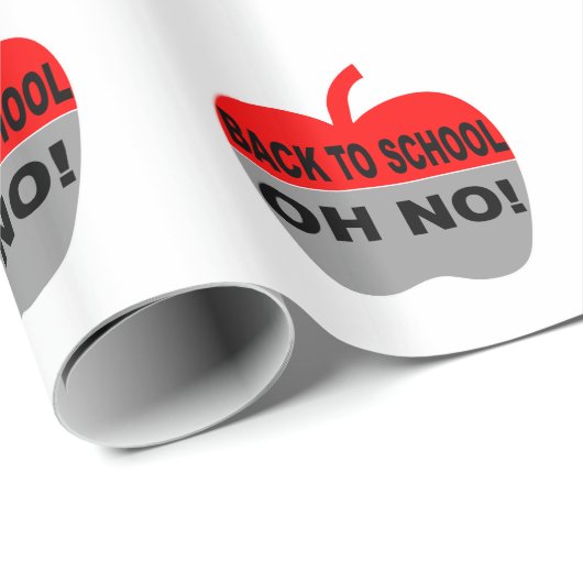 Terug naar school cadeaupapier (Rol Hoek)