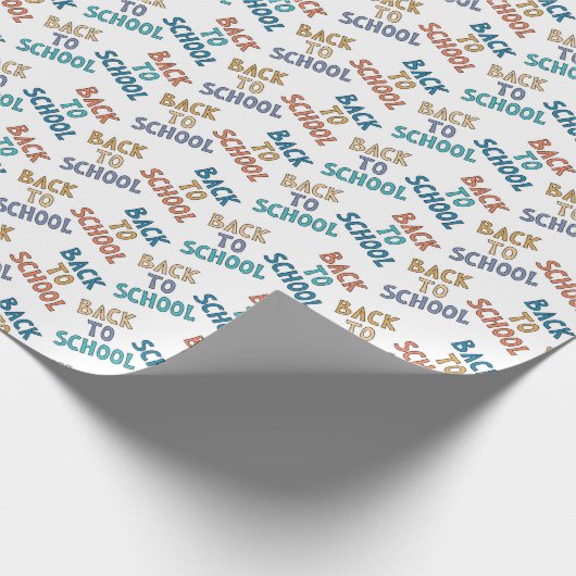 Terug naar School Cadeaupapier (Hoek)