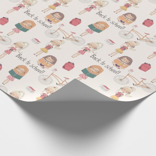 Terug naar School Cadeaupapier (Hoek)