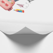 Terug naar school cadeaupapier (Hoek)