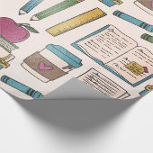 Terug naar School Cadeauverpakking Cadeaupapier (Hoek)