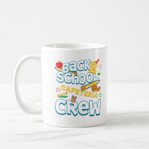 Terug naar school Cafetaria Crew Trots Lunch Lady Koffiemok