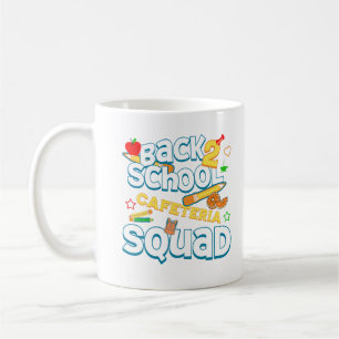 Terug naar school Cafetaria Squad Trotse Lunch Lad Koffiemok