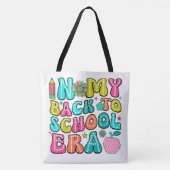 Terug naar school Canvas tas (Voorkant)
