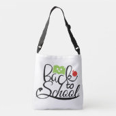 Terug naar school Canvas tas (Achterkant)
