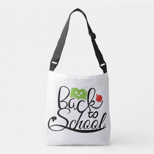 Terug naar school Canvas tas (Voorkant)