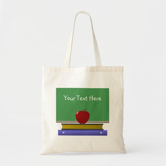 Terug naar school Canvas tas (Voorkant)