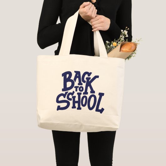 Terug naar School Canvas tas (Voorkant (product))