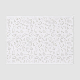 Terug naar school Cartoonachtige Iconen Fun Tissuepapier