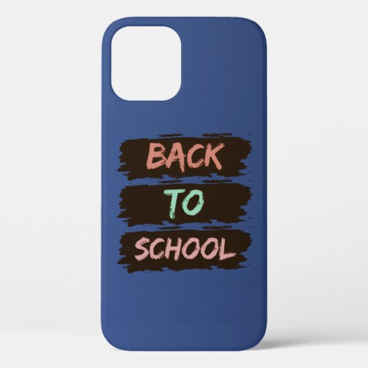 terug naar school Case-Mate iPhone case (Achterkant)