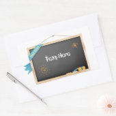  Terug naar School Chalkboard Sticker (Envelop)