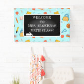 Terug naar School Classroom Decor Teacher Spandoek (Insitu)