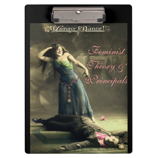 TERUG NAAR SCHOOL CLIPBOARD - VAMPIRE STUDIES - FU KLEMBORD (Voorkant)