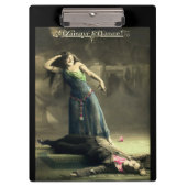 TERUG NAAR SCHOOL CLIPBOARD - VAMPIRE STUDIES - FU KLEMBORD (Voorkant)