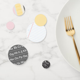 Terug naar school Confetti