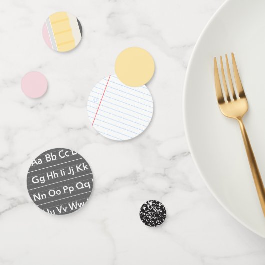 Terug naar school Confetti (Groep)