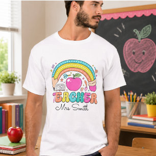Terug naar school Coquette aangepaste naam T-shirt