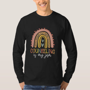 Terug naar school counselor  Counseling is mijn di T-shirt