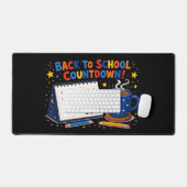 Terug naar school Countdown Kalender Bureaumat (Keyboard & Muis)