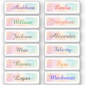 Terug naar School Custom Meerdere Naam Stickers (Voorkant)