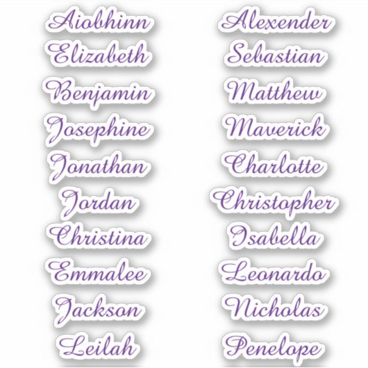 Terug naar School Custom Meerdere Naam Stickers (Voorkant)