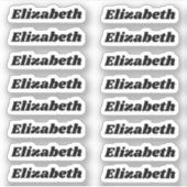 Terug naar School Custom Meerdere Naam Stickers (Voorkant)