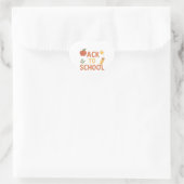 Terug naar School Custom Vinyl Sticker (Tas)