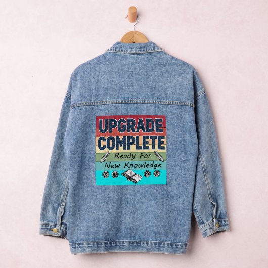 terug naar school denim jacket (Hangar)