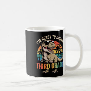 Terug naar school Dinosaur Boy Ik ben klaar om dit Koffiemok
