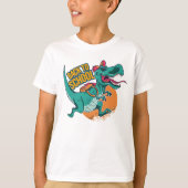 Terug naar School Dinosaurus Kinderen T-shirt (Voorkant)