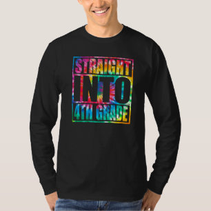 Terug naar school direct naar vierde klas vierde A T-shirt