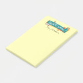 Terug naar school docent Post-it® notities 4 x 6 Notes (Schuin)