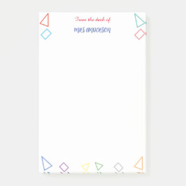 Terug naar school Docenten Cadeau Post-it® Notes