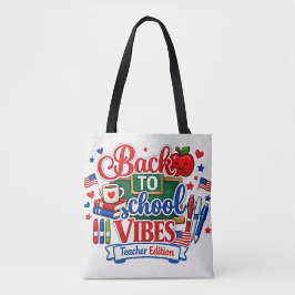 Terug naar school docenten edities tote bag